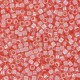 Miyuki delica Beads 11/0 - Transparent salmon luster DB-1481